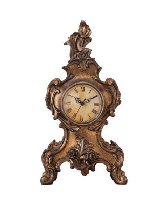 Taryn Vintage Style 16 1/4" High Table Clock