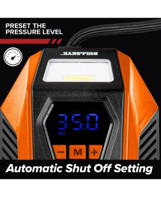 150 PSI Handheld Tire Inflator with Digital Pressure Gauge, Sound and Light Alert