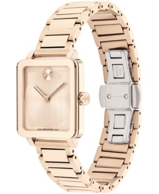 Women's Bold Evolution 2.0 Swiss Quartz Ionic Plated Rose Gold Steel Watch 26mm