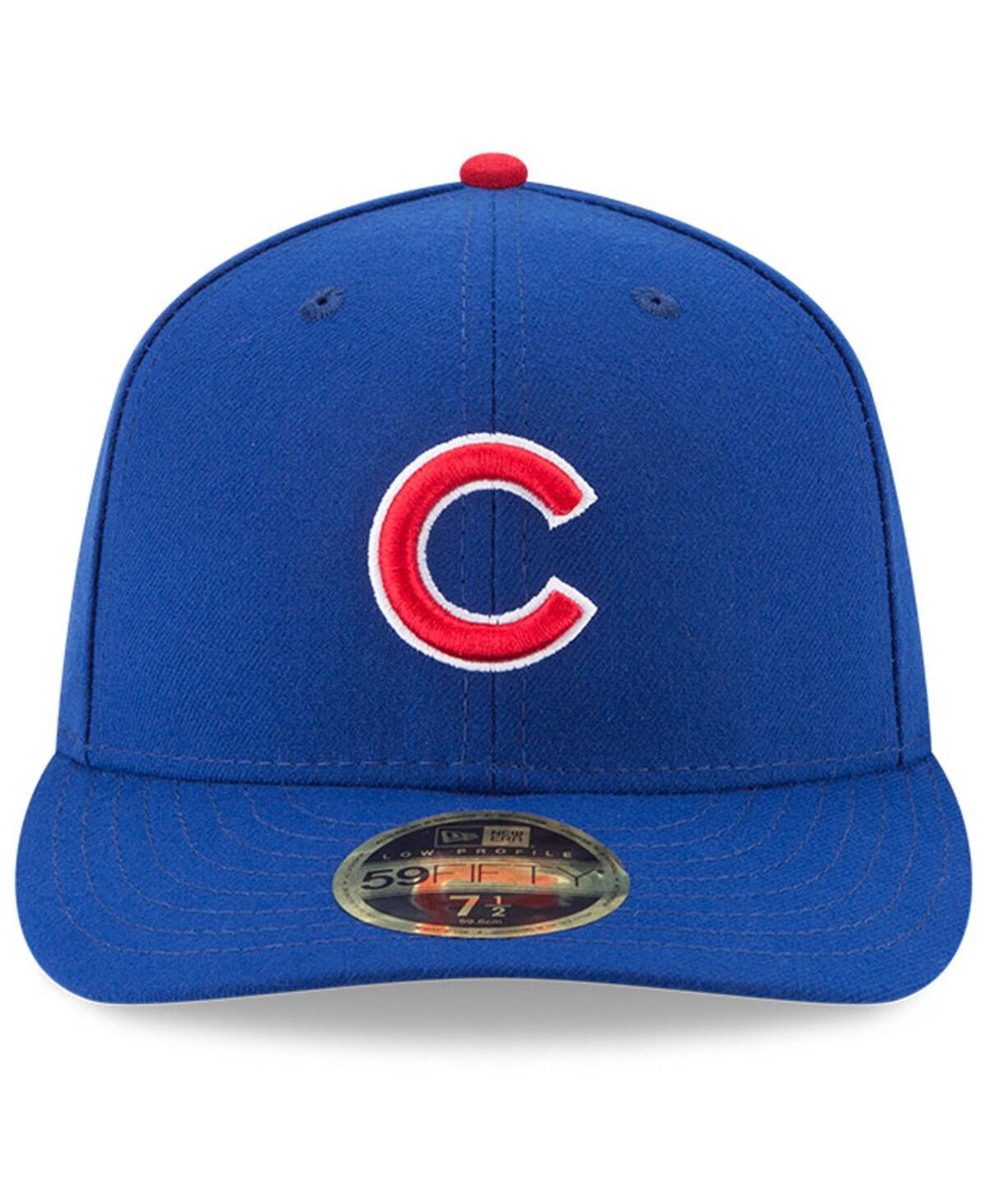 New Era Men'sChicago Cubs National Baseball Hall of Fame Low Profile 59FIFTY Fitted Hat - Royal