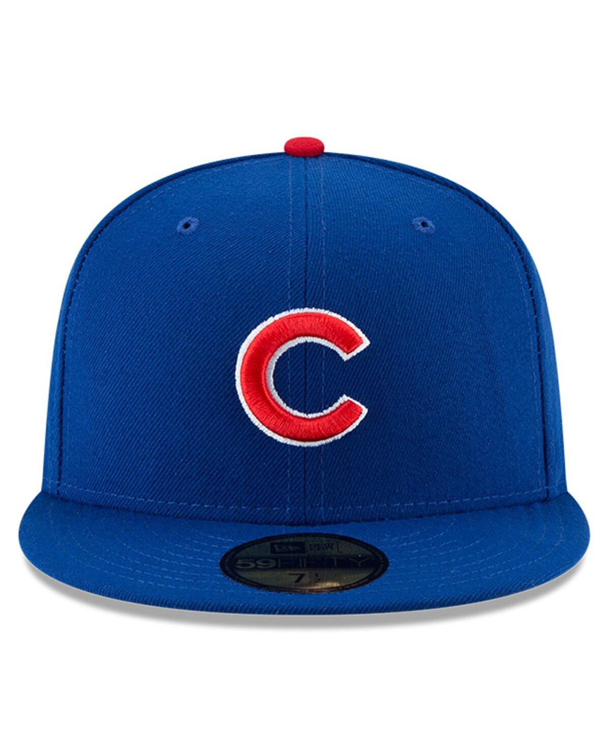 New Era Men'sChicago Cubs National Baseball Hall of Fame 59FIFTY Fitted Hat - Royal