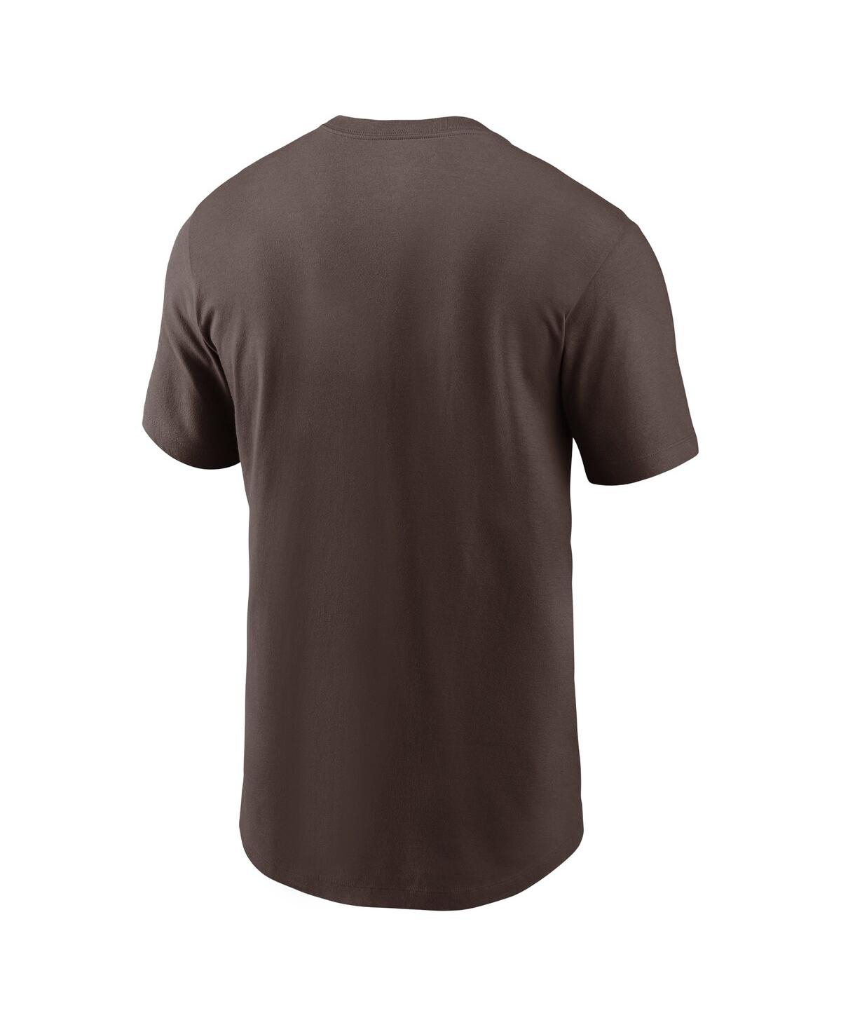 Nike Men'sSan Diego Padres Local Home Town T-Shirt - Brown