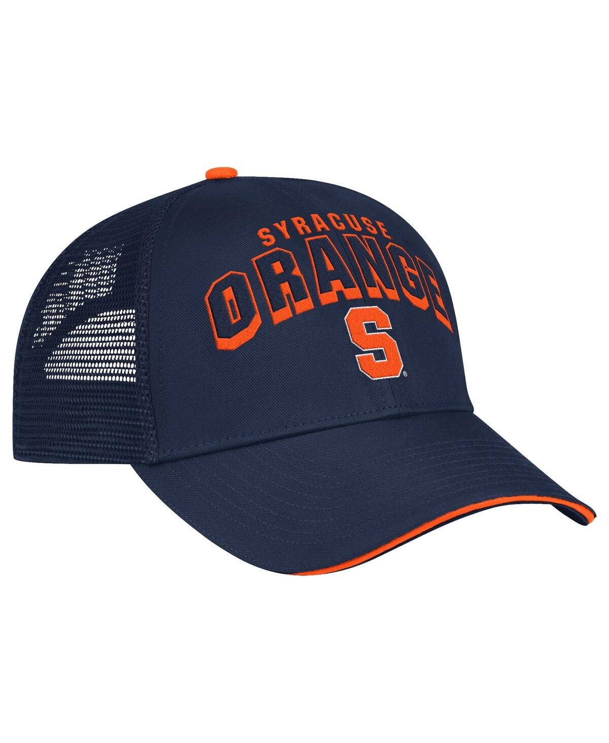 Colosseum Men's Navy Syracuse Orange Wyatt Adjustable Hat In Navy