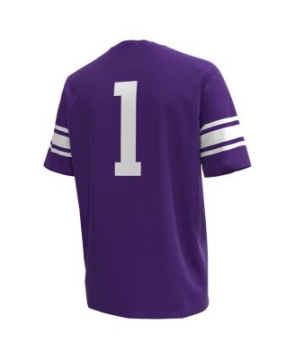 Men's 1 Purple Northwestern Wildcats Replica Football Jersey