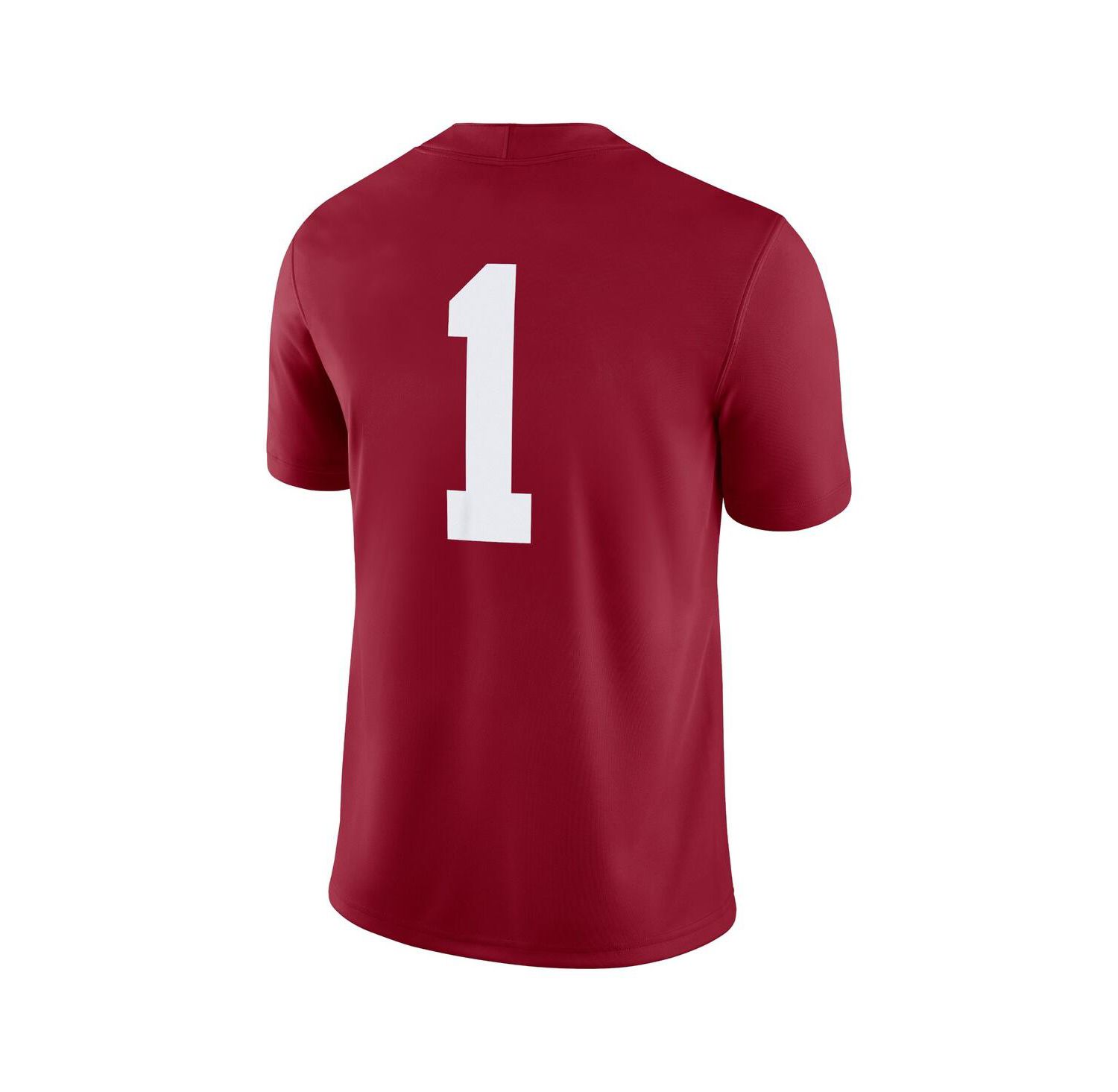 Men's 1 Crimson Alabama Crimson Tide Game Jersey