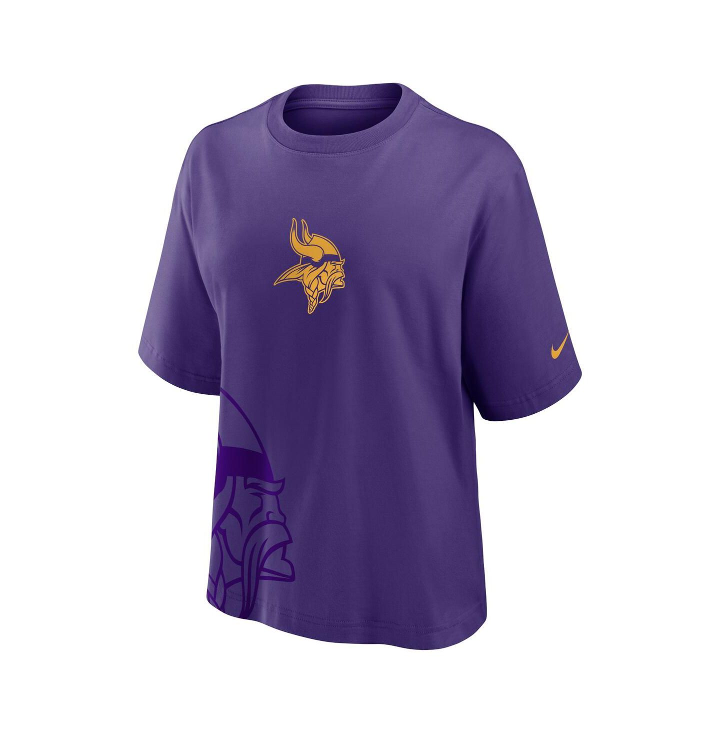 Женская футболка Nike Purple Minnesota Vikings Boxy — фото 2