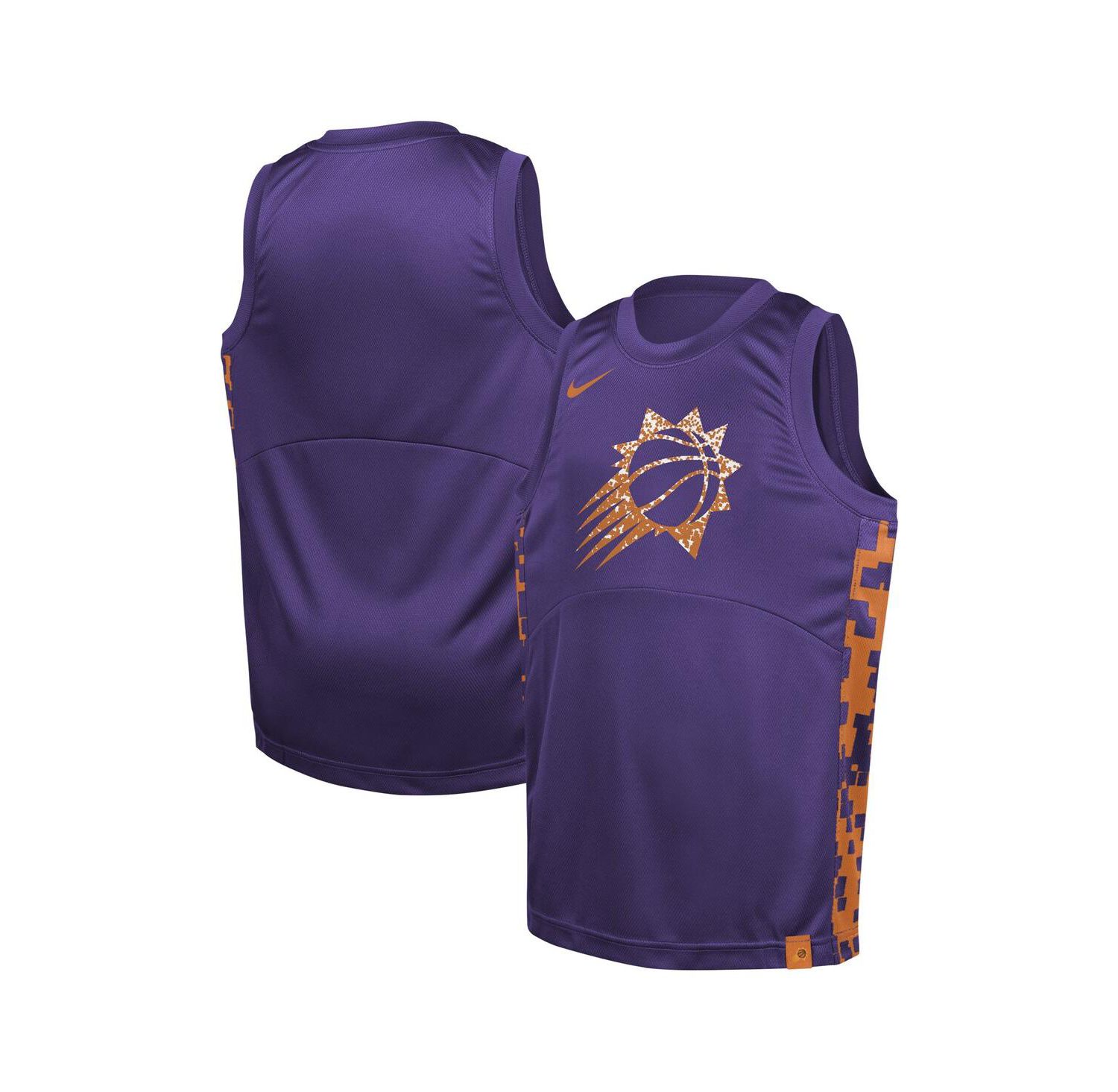 Big Boys and Girls Purple Phoenix Suns Courtside Starting Five Team Jersey