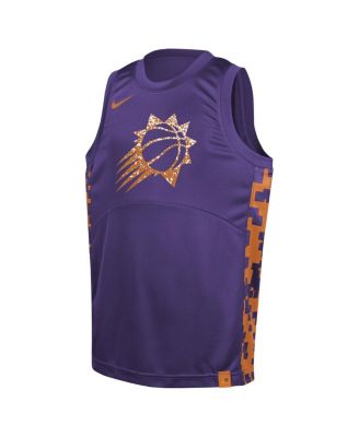 Big Boys and Girls Purple Phoenix Suns Courtside Starting Five Team Jersey