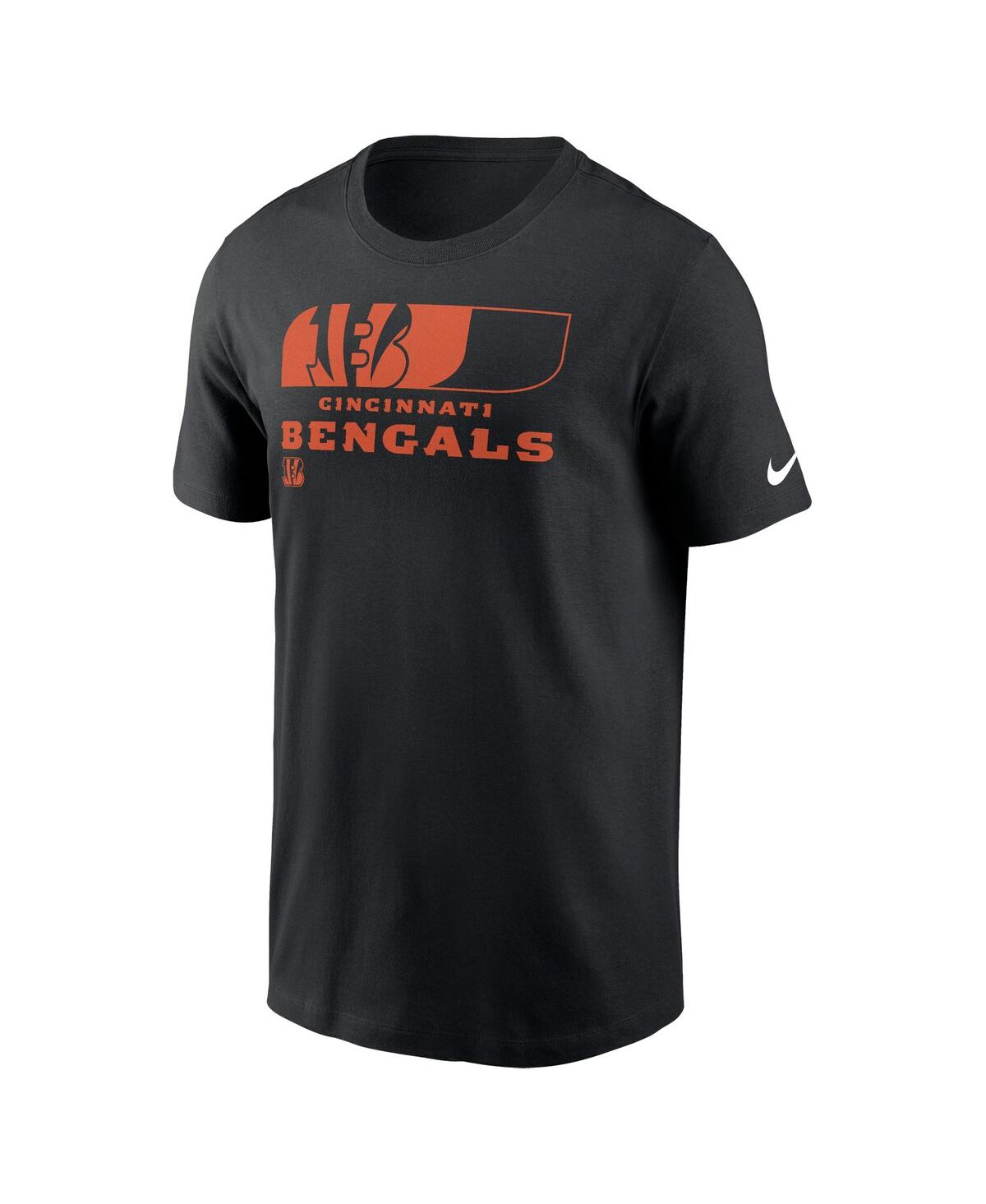 Nike Men's Black Cincinnati Bengals Air Essential T-shirt In Black