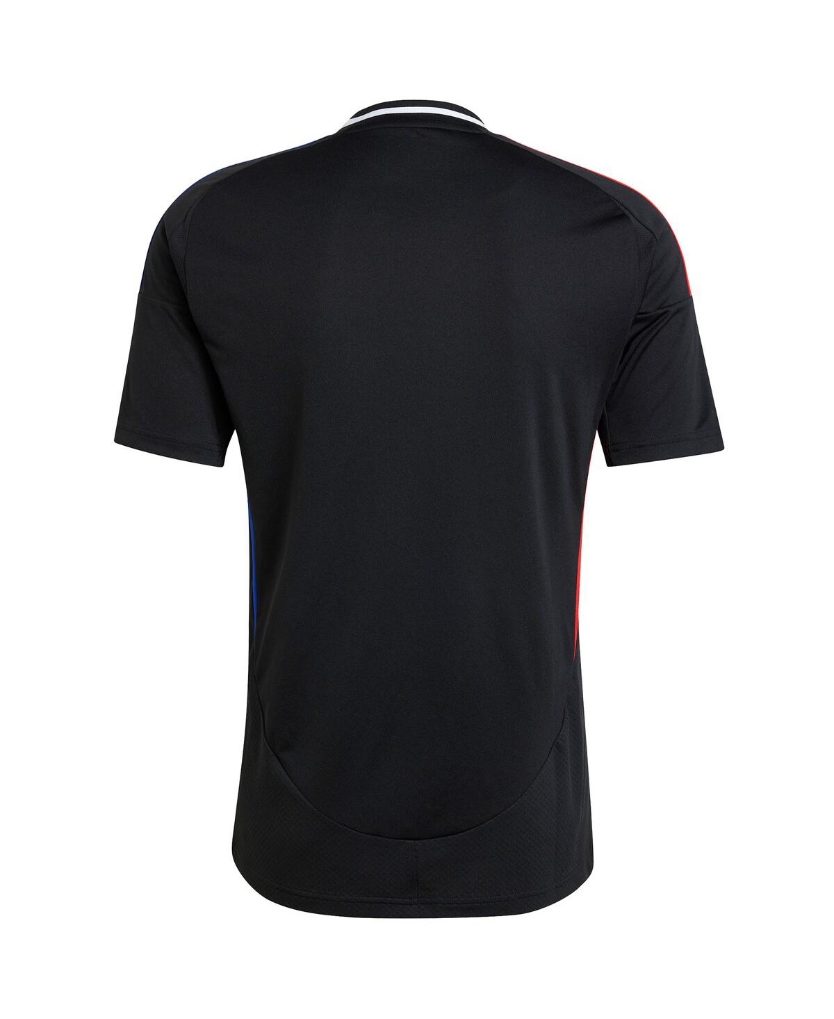 Adidas Men'sOlympique Lyonnais 2024/25 Away Replica Jersey - Black