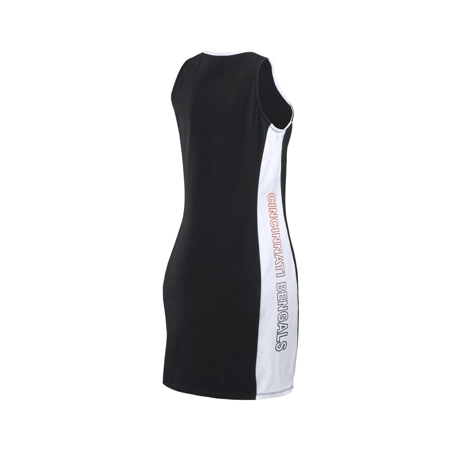 Women's Black Cincinnati Bengals Bodyframing Tank Dress