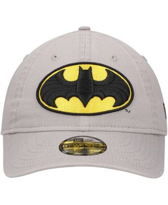 Big Boys and Girls Gray Batman 9TWENTY Adjustable Hat