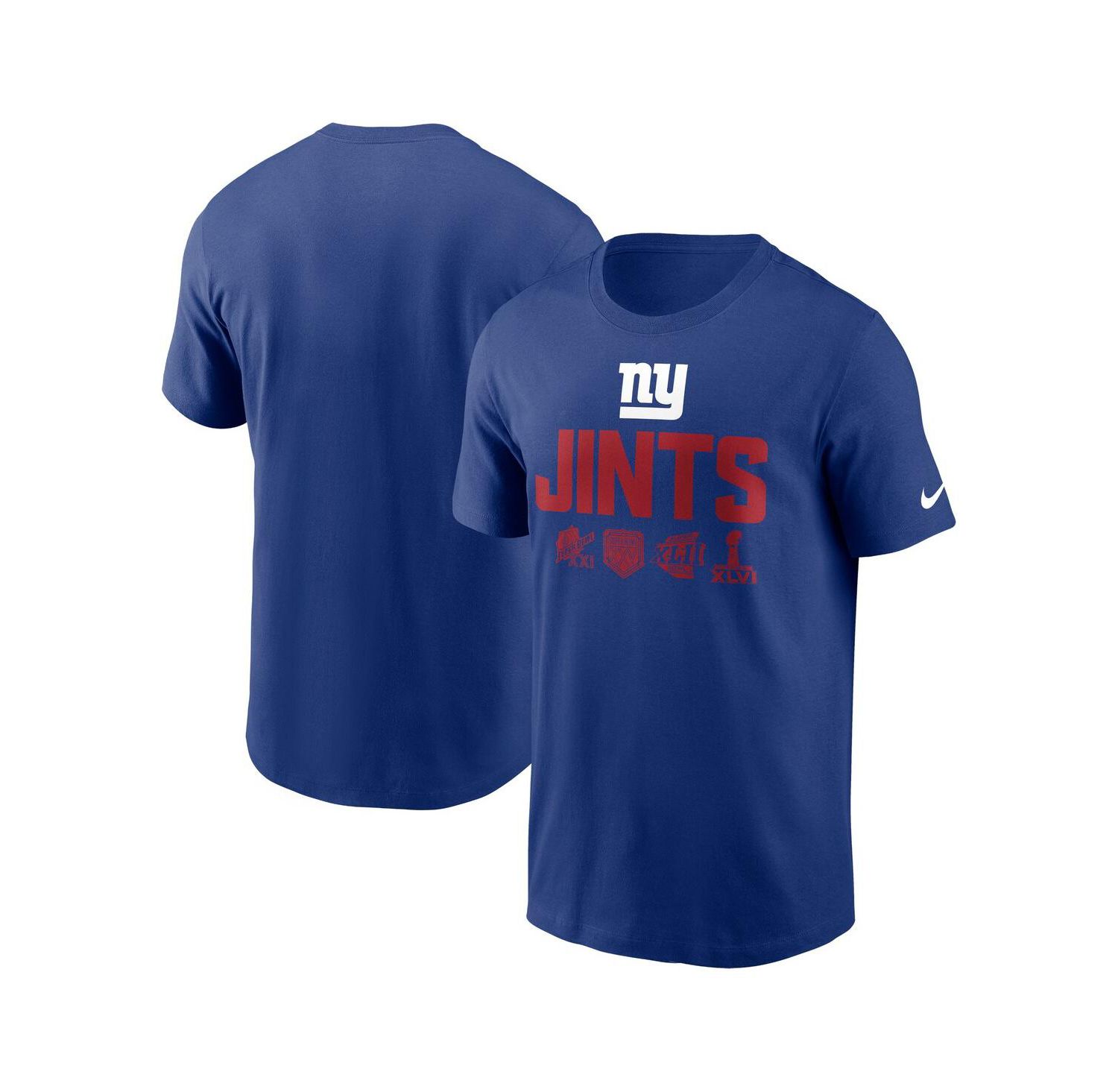 Men's Royal New York Giants Local Essential T-Shirt