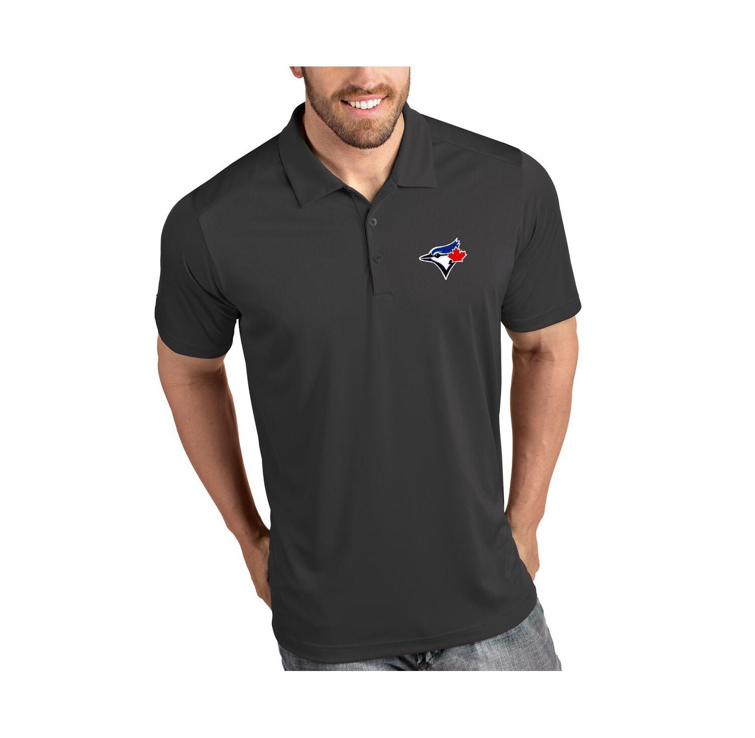Men's Gray Toronto Blue Jays Tribute Polo