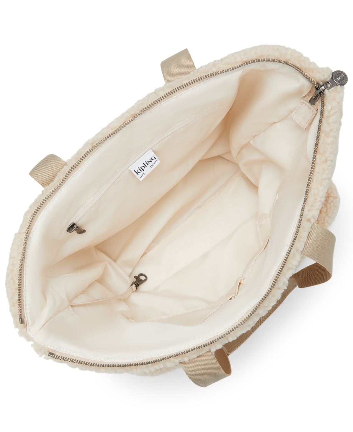 Kipling Glynn Sherpa Tote Bag