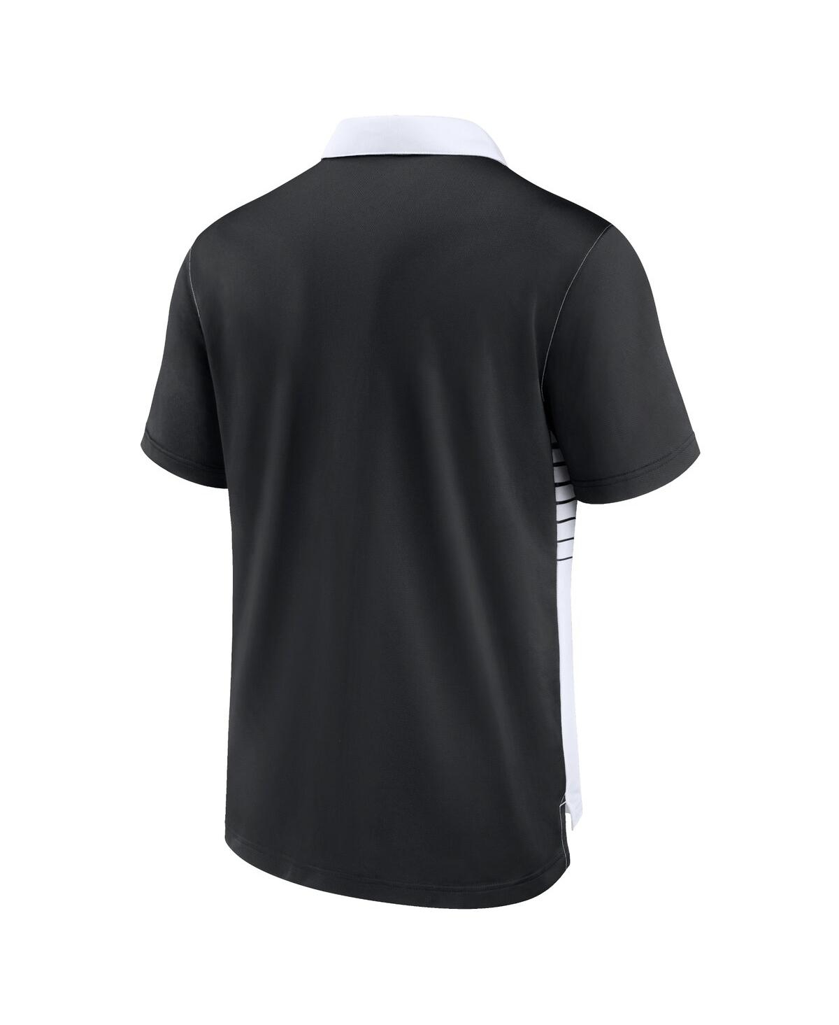 Nike Men'sWhite Las Vegas Raiders Fashion Performance Polo - Black