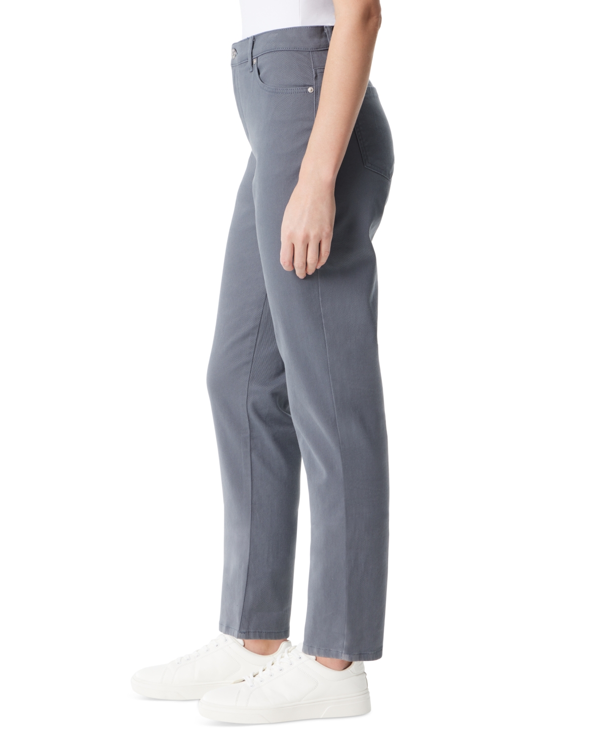 Gloria Vanderbilt Women's Amanda Colored Twill Straight-Leg Jeans, in Regular & Short