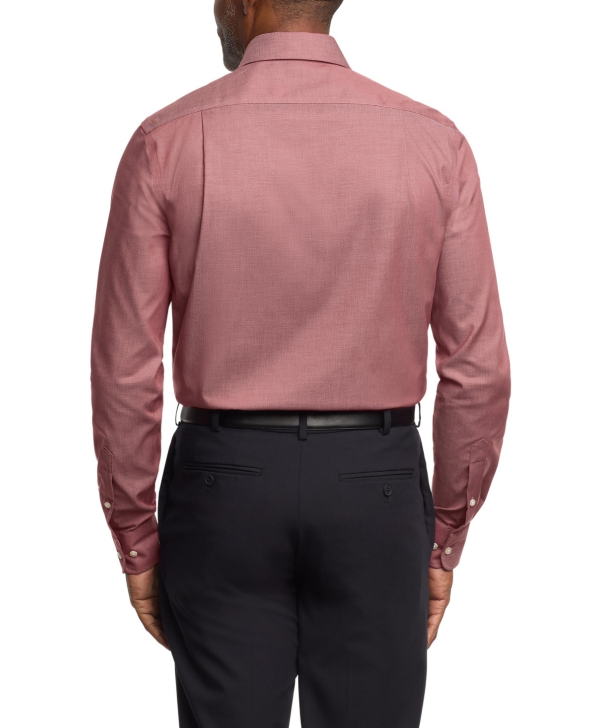 Tommy Hilfiger Men's Flex Regular Fit Wrinkle Resistant Stretch Twill Dress Shirt