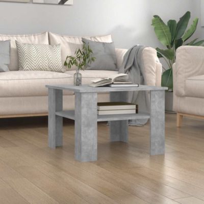 Coffee Table Concrete Grey Engineered wood Small Coffee Table