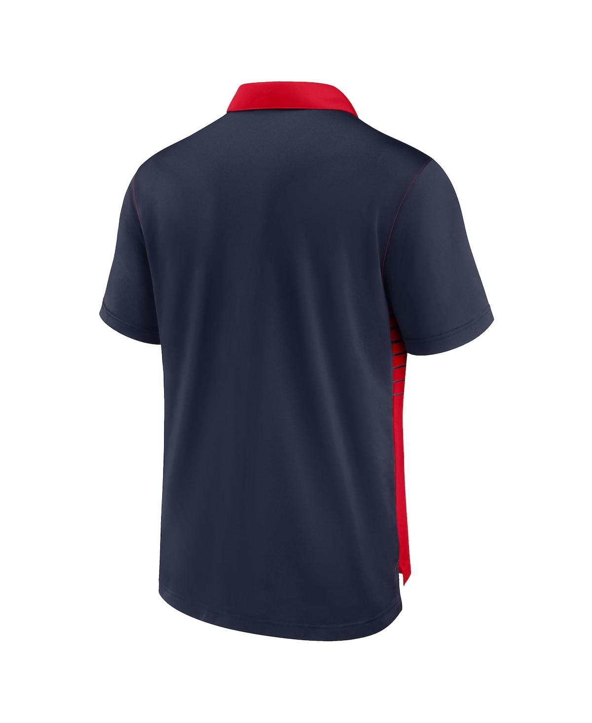 Nike Men'sRed New England Patriots Fashion Performance Polo - Navy, Red