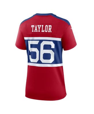 Women's Lawrence Taylor Century Red New York Giants Alternate Retired Player Game Jersey