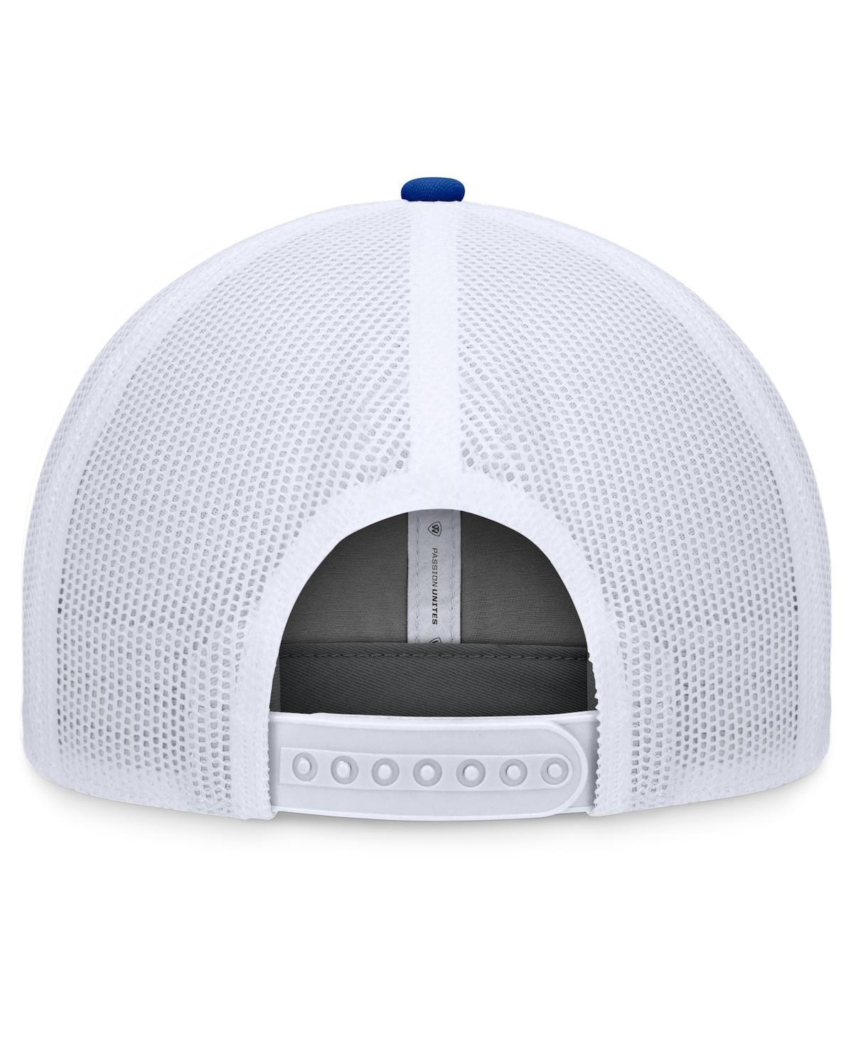 Top of the World Men'sRoyal Air Force Falcons Rob Trucker Adjustable Hat - Gray, Royal
