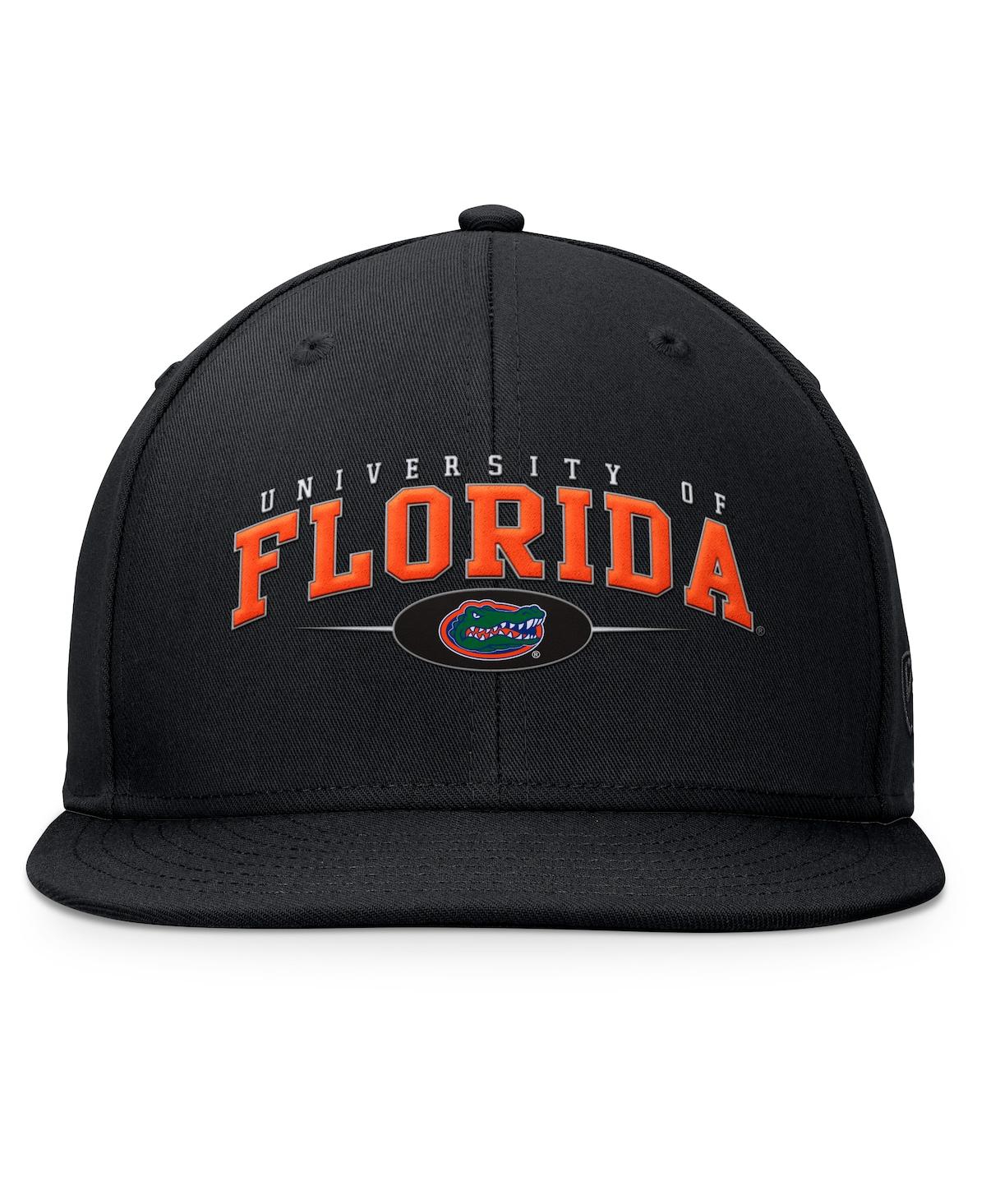 Top of the World Men'sFlorida Gators Bullpen Snapback Hat - Black