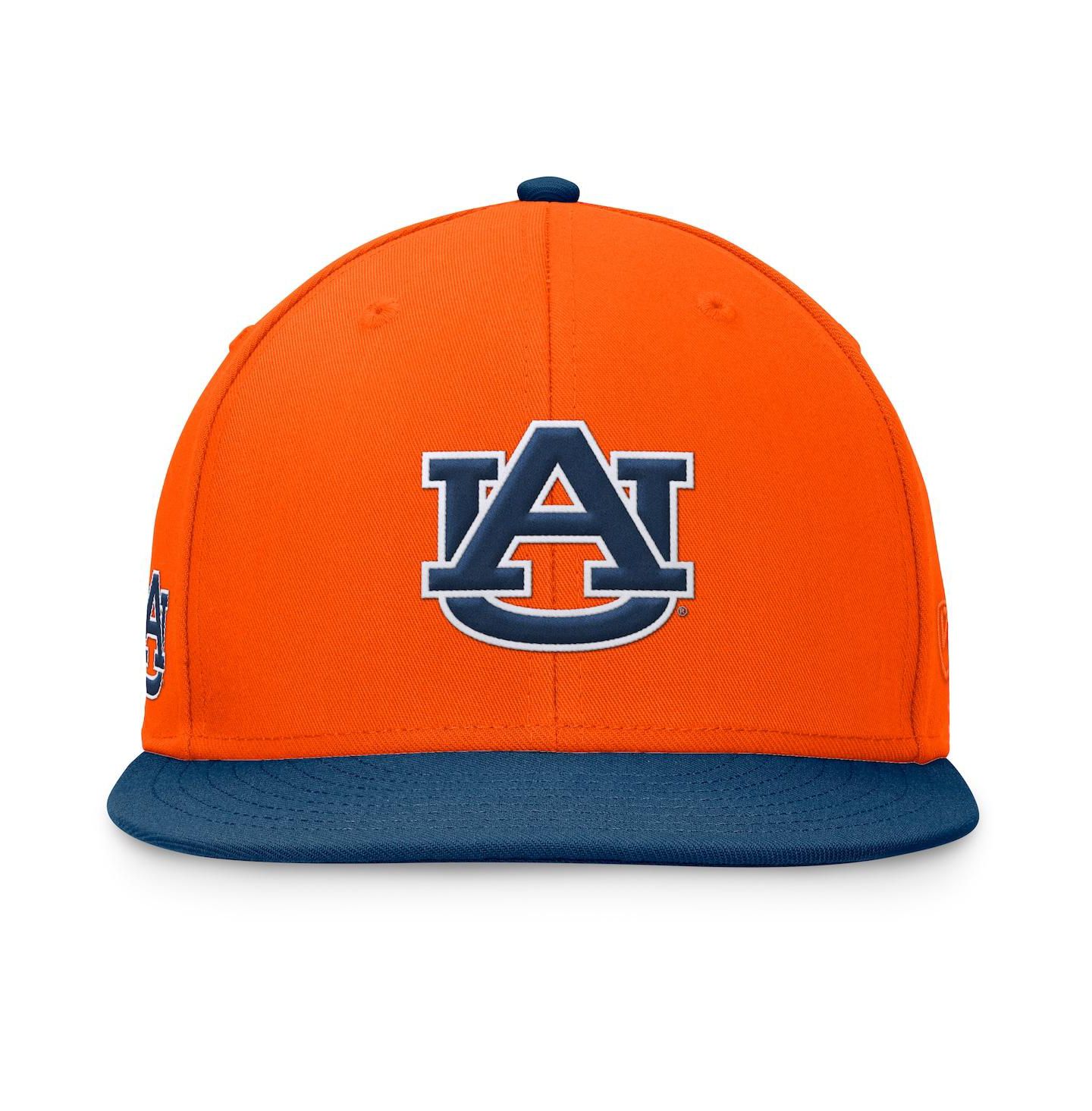 Мужская кепка Top of the World Orange/Navy Auburn Tigers Rally Two-Tone Fitted Hat — фото 3