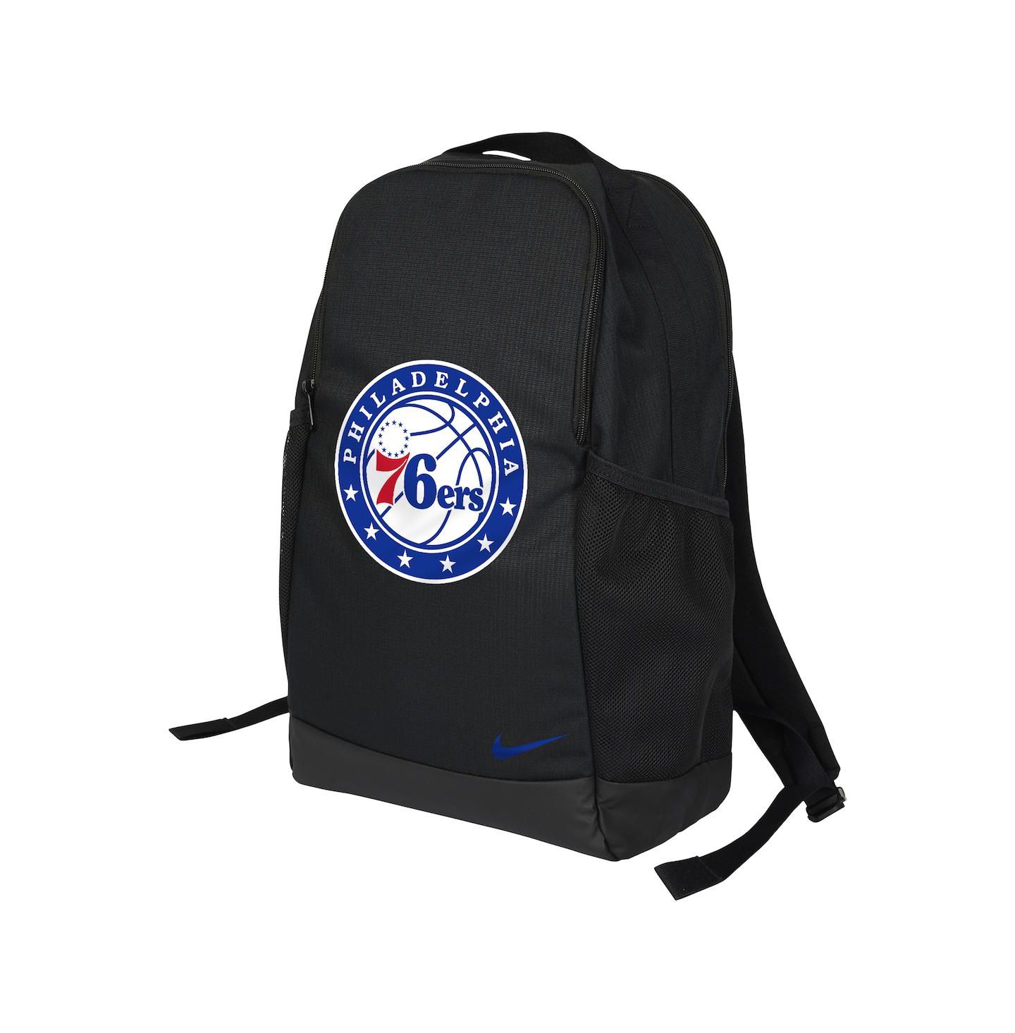 Рюкзак Nike Black Philadelphia 76ers Brasilia — фото 2