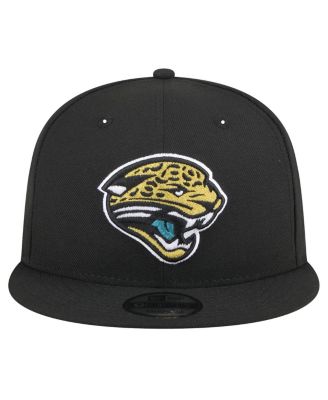 Men's Black Jacksonville Jaguars Throwback Logo Standard 9FIFTY Snapback Hat
