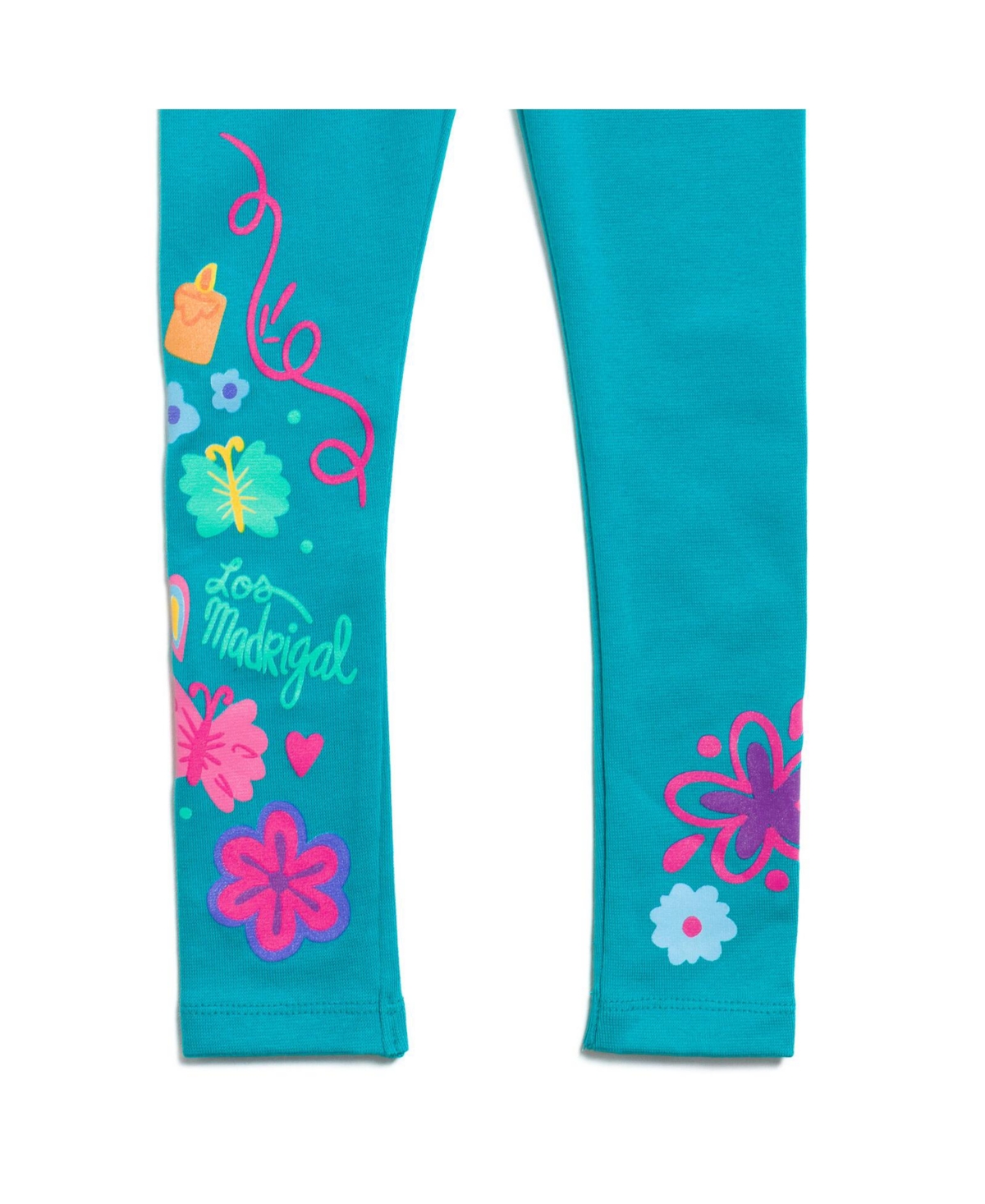 Disney Little Girls Encanto Mirabel Fashion Pullover Fleece Hoodie Legging to -/ gray