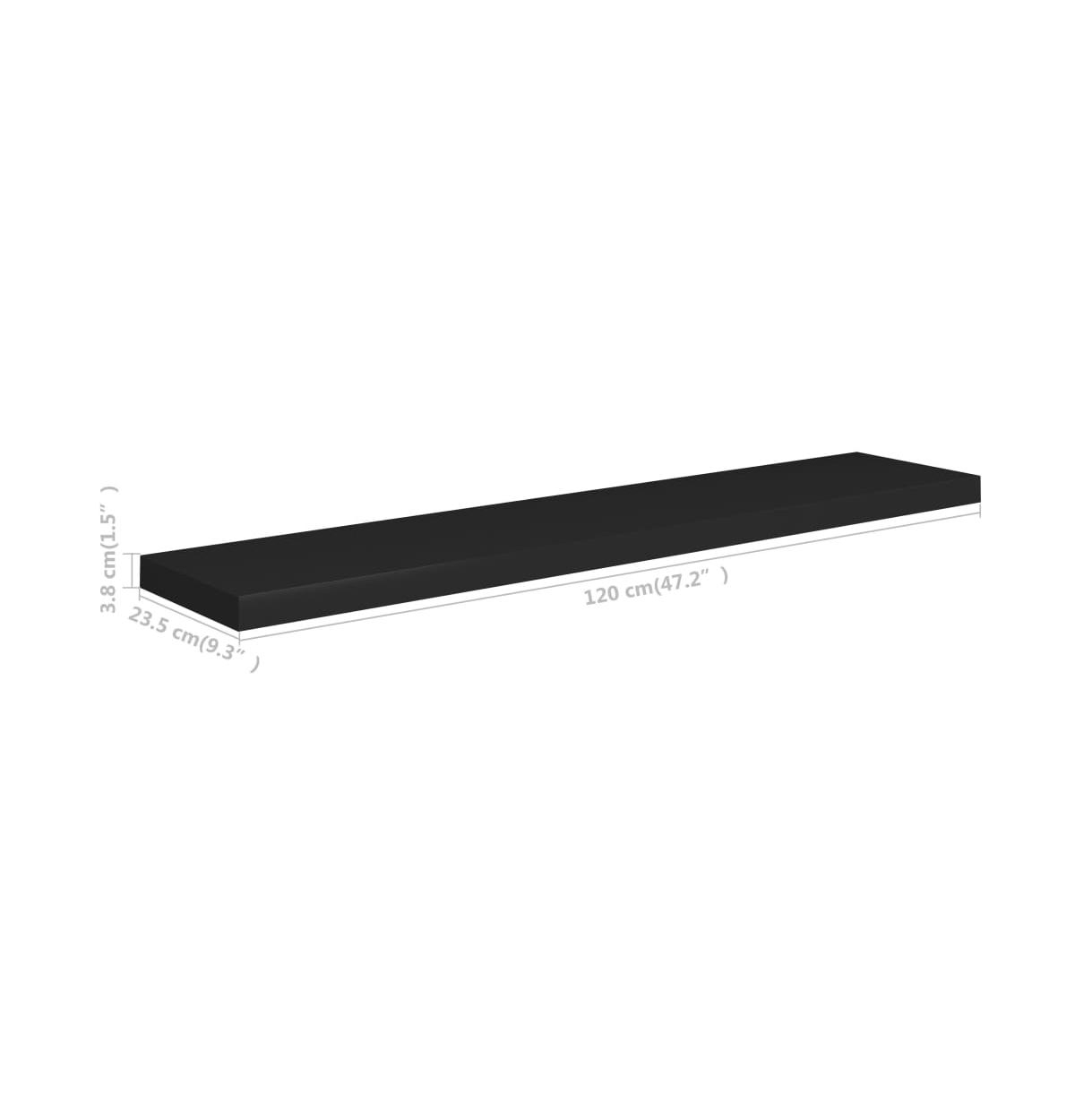 vidaXL Floating Wall Shelves 4 pcs47.2