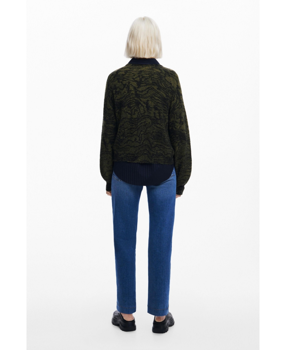 Desigual Women's Arty print sweater