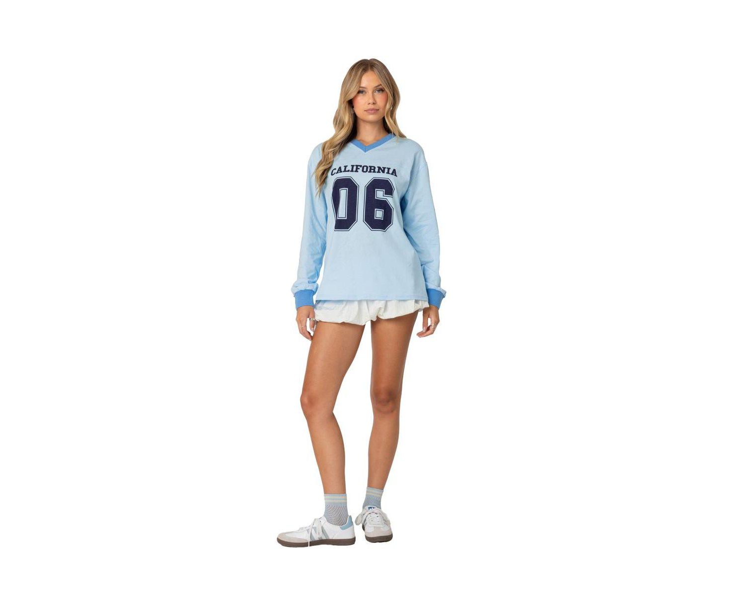 Women's 06 Oversized Long Sleeve T Shirt