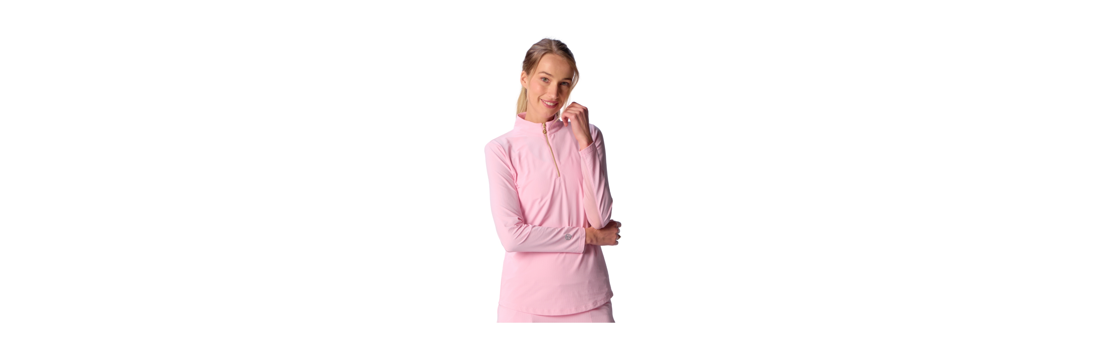 G Lifestyle Clothing Women's G Lifestyle Long Sleeve Mock Neck Top