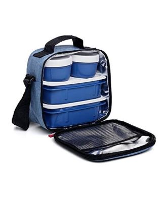 Insulated Lunch Bag with Containers