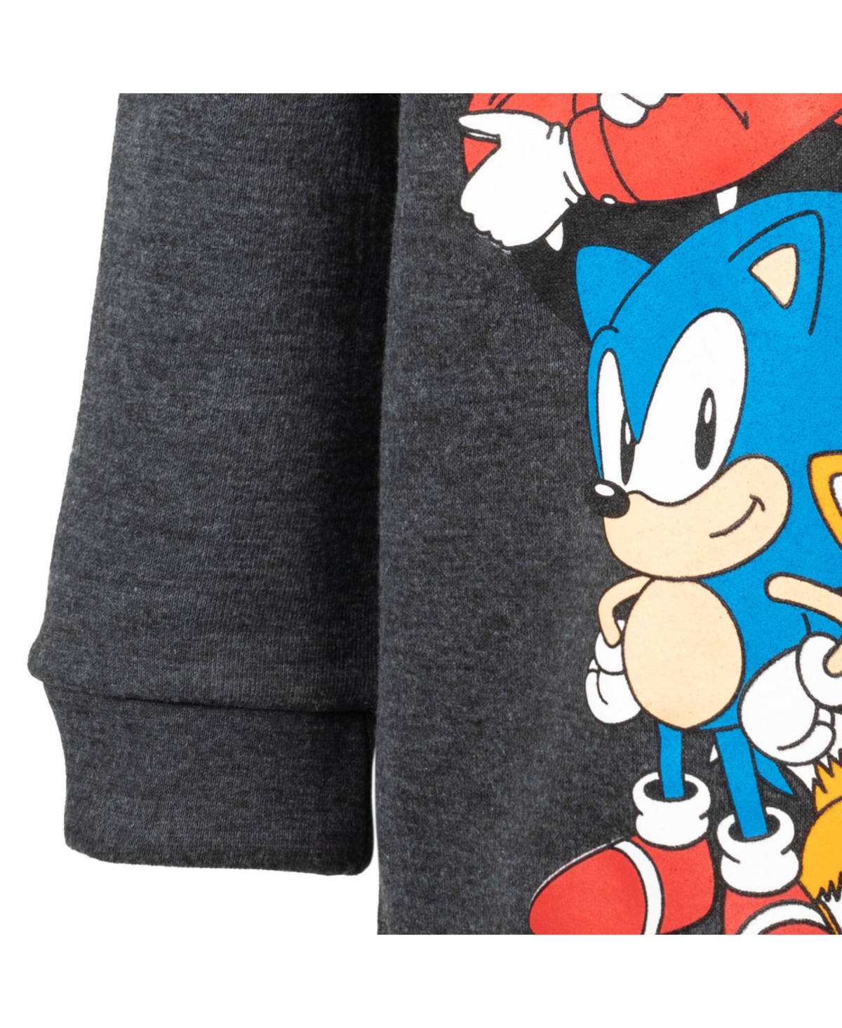Sega Boys Sonic the Hedgehog Fleece Half Zip Hoodie to