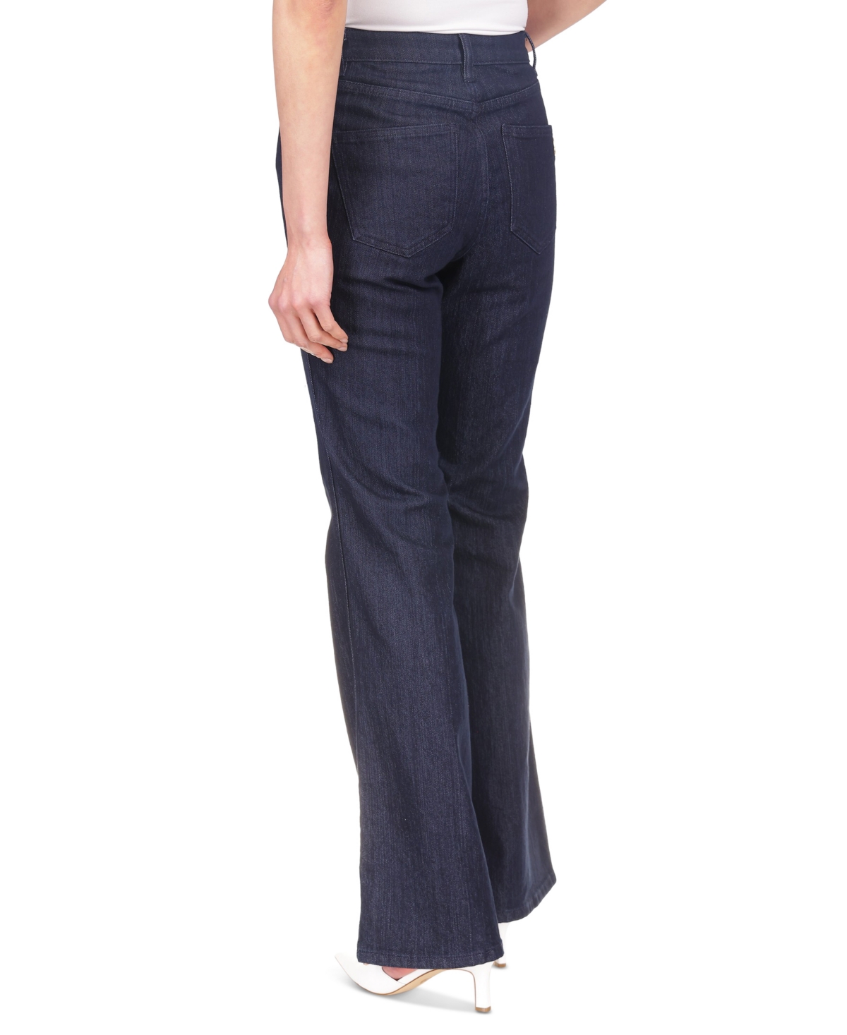 Michael Michael Kors Women's High-Rise Flare-Leg Jeans