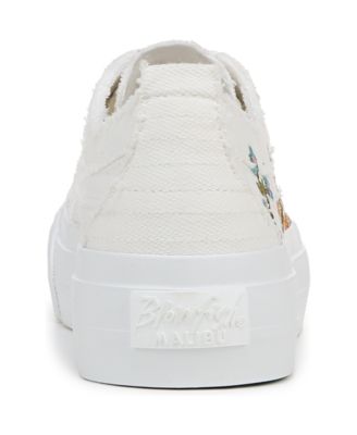 Women's Sadie-Sun Embroidered Lace Up Platform Sneakers
