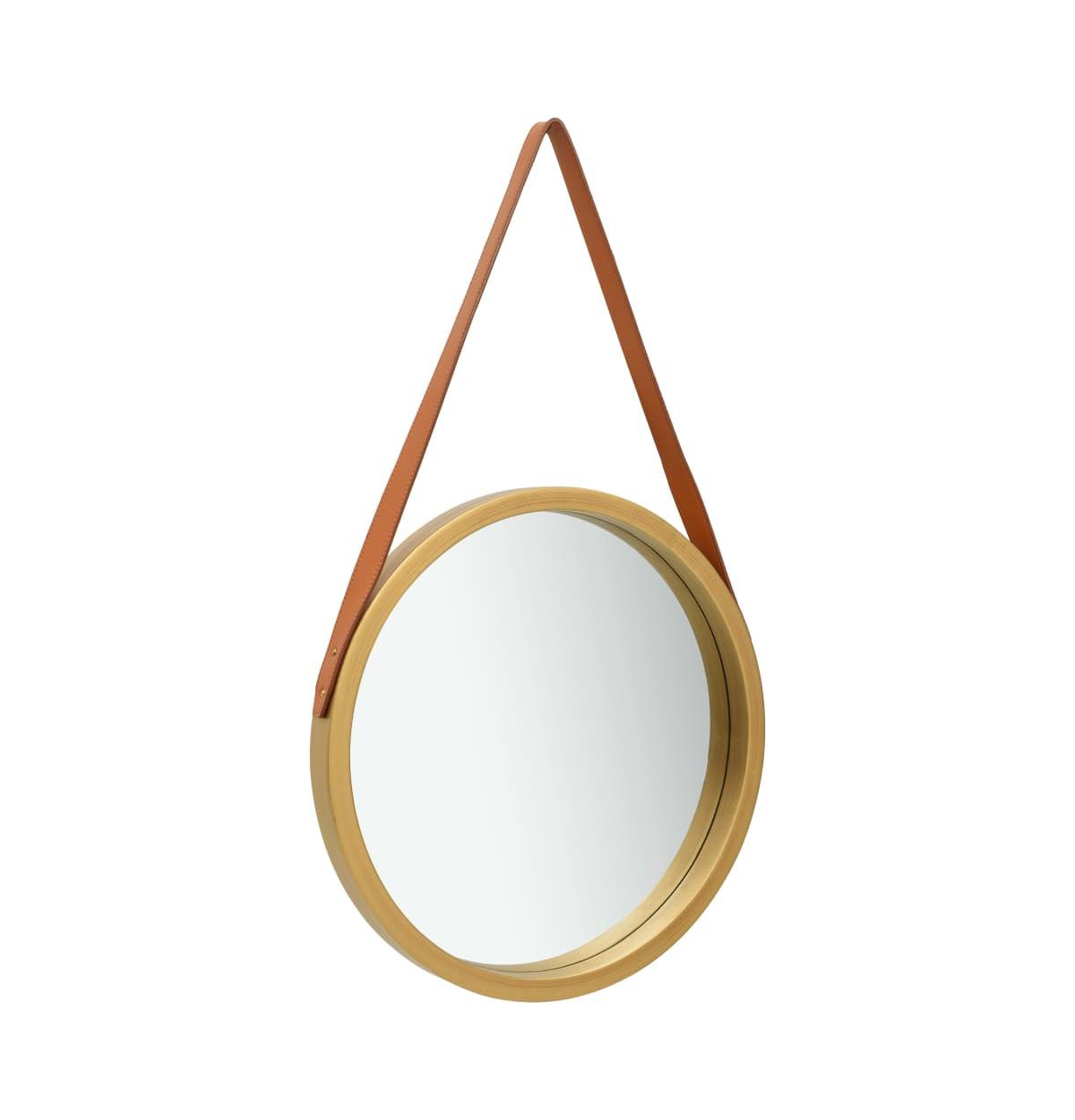 vidaXL Wall Mirror with Strap 16.7