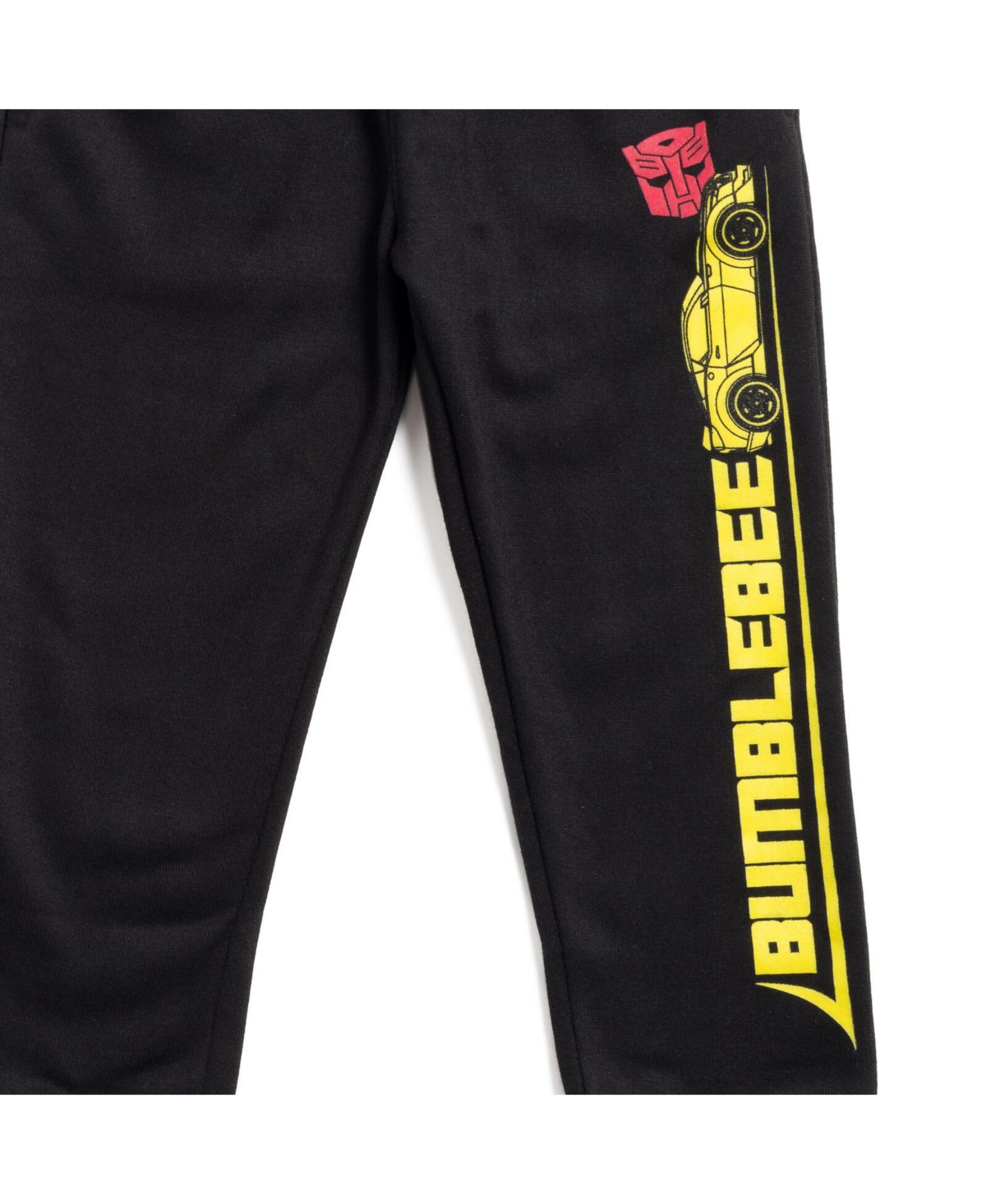 Transformers Toddler Boys Optimus Prime Bumblebee Fleece 2 Pack Pants to -/ black