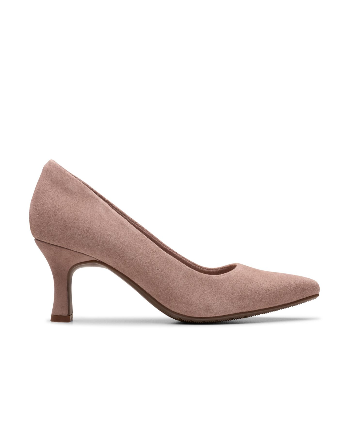 Женские туфли Clarks Kataleyna Gem Pointed-Toe Comfort Pumps, цвет: Чёрный кожаный — фото 8