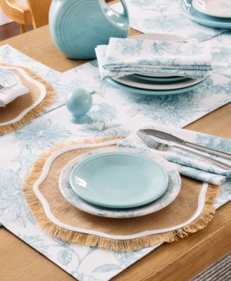 Botanical Floral Table Linen Collection 