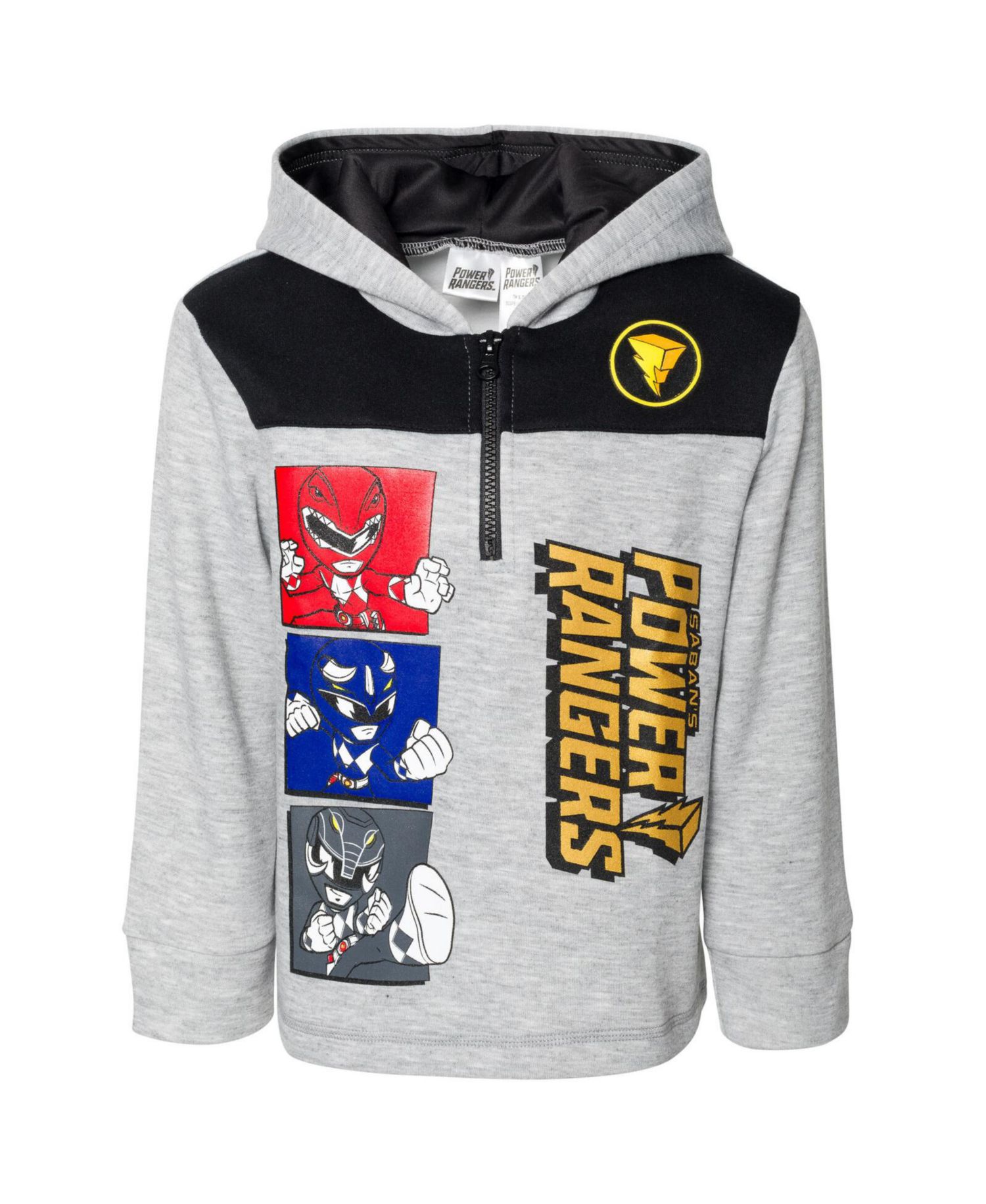 Toddler Boys Fleece Half Zip Pullover Hoodie