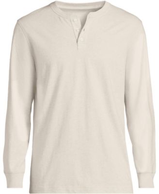 Men's Tall Super-T Long Sleeve Henley Shirt