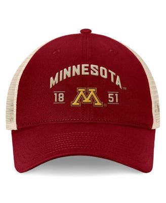 Men's Maroon Minnesota Golden Gophers Heritage Waylon Trucker Adjustable Hat