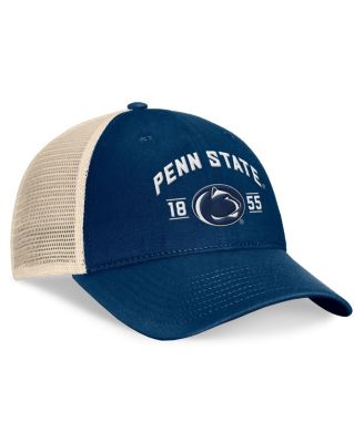 Men's Navy Penn State Nittany Lions Heritage Waylon Trucker Adjustable Hat