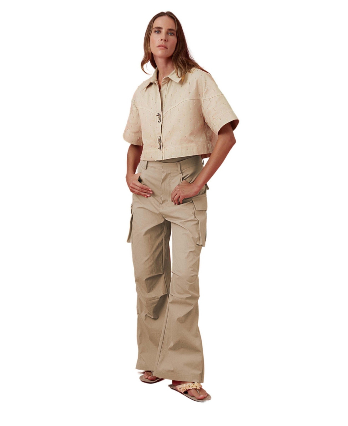 Nocturne Women's Cargo Pants with Pockets