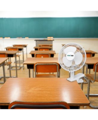 6-inch Clip on Fan WHITE