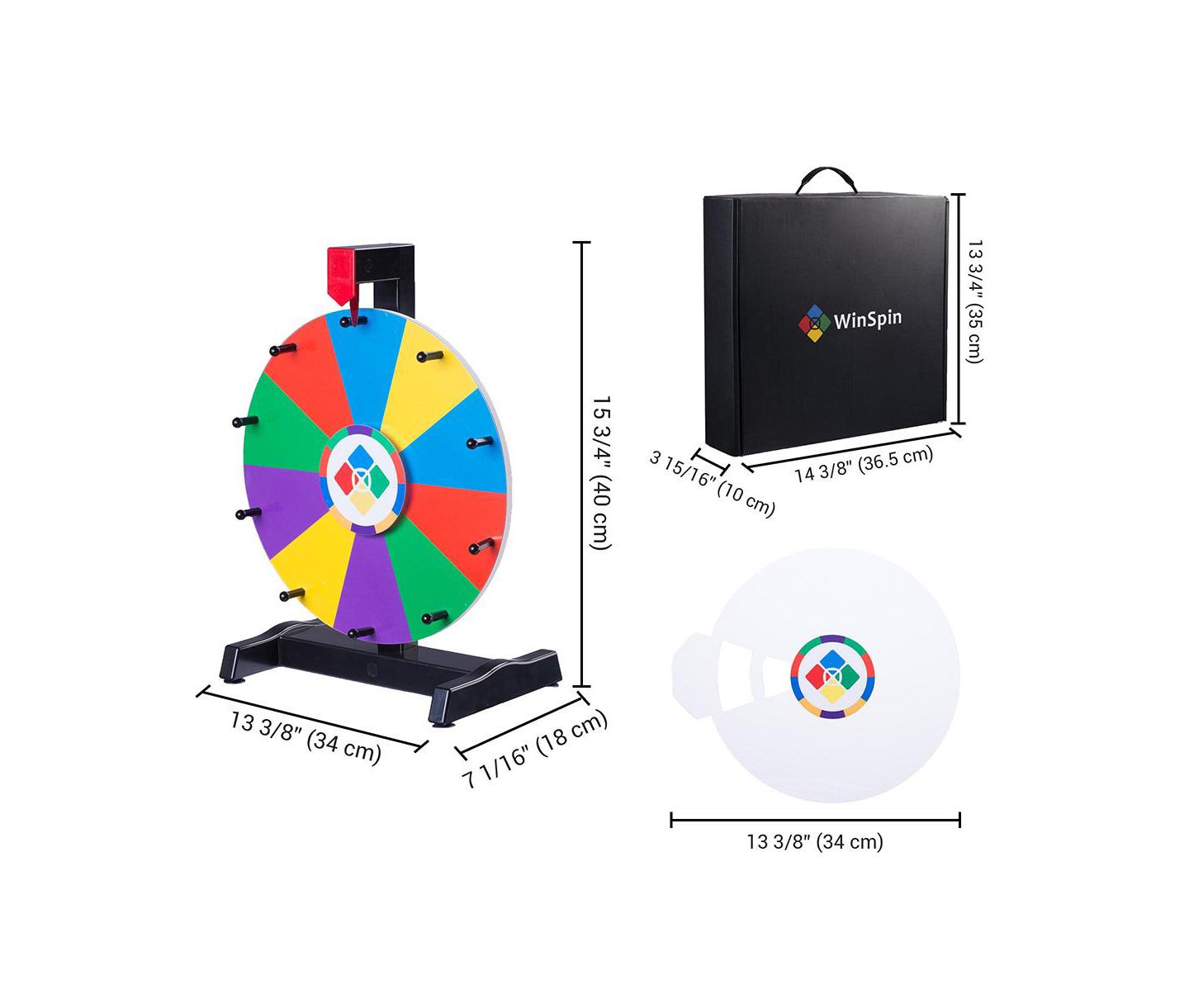 Детская игрушка WinSpin Math10 Spinning Wheel Math Game, Ages 3+ — фото 6